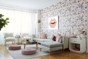 رنگ بهاری صورتی در طراحی دکوراسیون