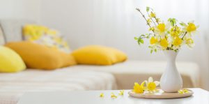 رنگ زرد در طراحی دکوراسیون بهاری